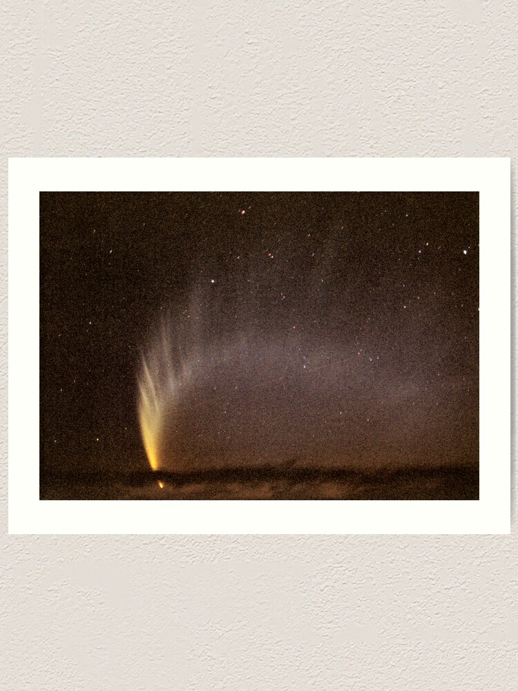 Alternate view of Comet McNaught Art Print
