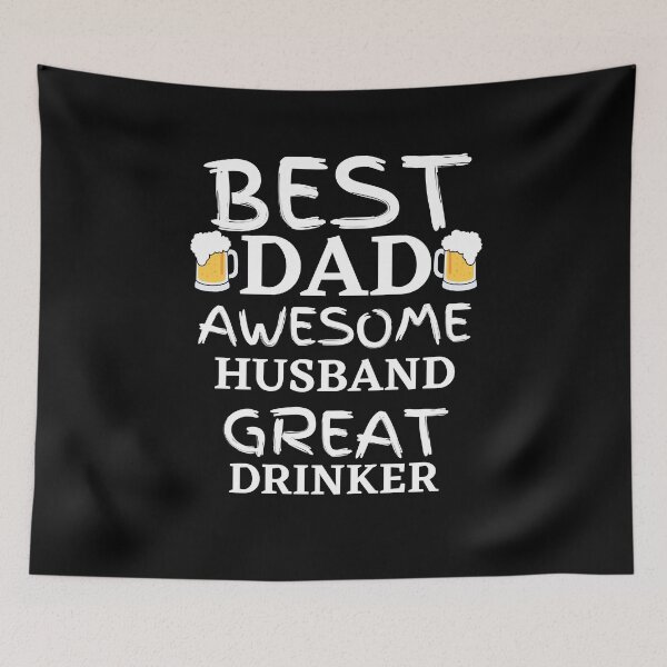 Item preview, Best dad Awesome Husband Great Drinker Gift designed and sold by Zilch-o.