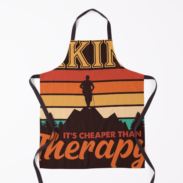 Item preview, Hiking It's Cheaper Than Therapy designed and sold by RED FIR.