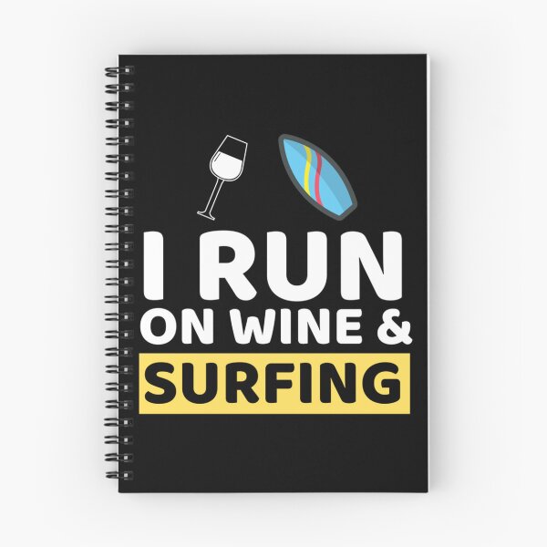 Item preview, I Run On Wine & Surfing Long Sleeve . designed and sold by fringssghear.