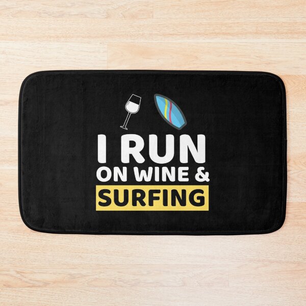 Item preview, I Run On Wine & Surfing Long Sleeve . designed and sold by fringssghear.
