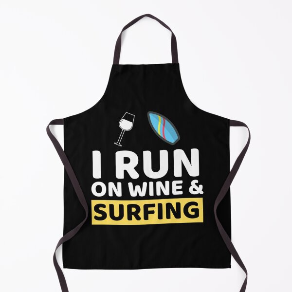 Item preview, I Run On Wine & Surfing Long Sleeve . designed and sold by fringssghear.