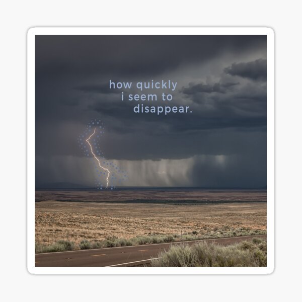 Disappear Sticker