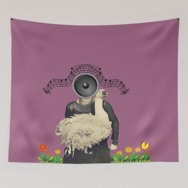 Item preview, Opera Singer Goose with Supportive Mom (Speaker 2.1) | Mother's Day designed and sold by CosmicStory.