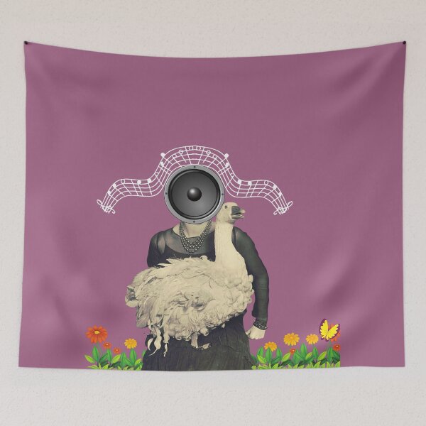 Item preview, Opera Singer Goose with Supportive Mom (Speaker 2.2) | Mother's Day designed and sold by CosmicStory.