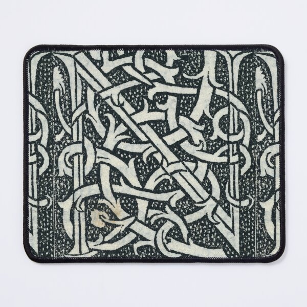 Item preview, Vintage Inspired Letter N-Pattern letter N-Calligraphy Letter N-Large Letter N designed and sold by BestUncommonTee.