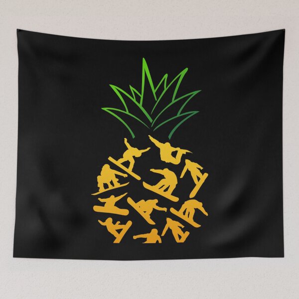 Item preview, SNOWBOARDING PINEAPPLE Classic . designed and sold by fringssghear.