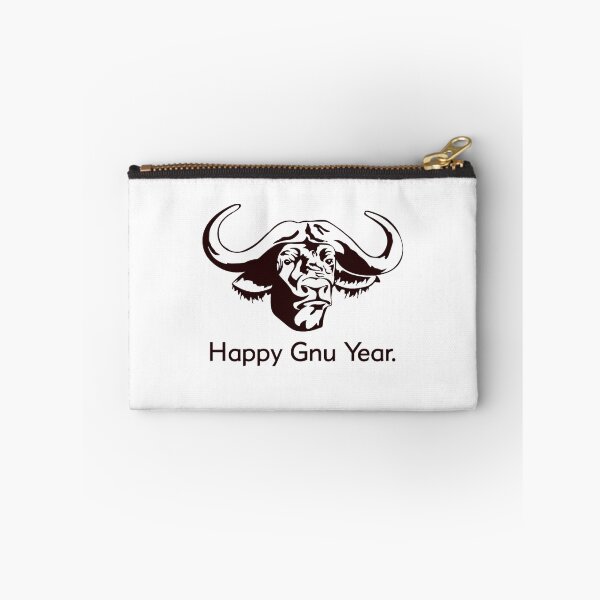 Item preview, Happy Gnu Year designed and sold by TheShirtYurt.