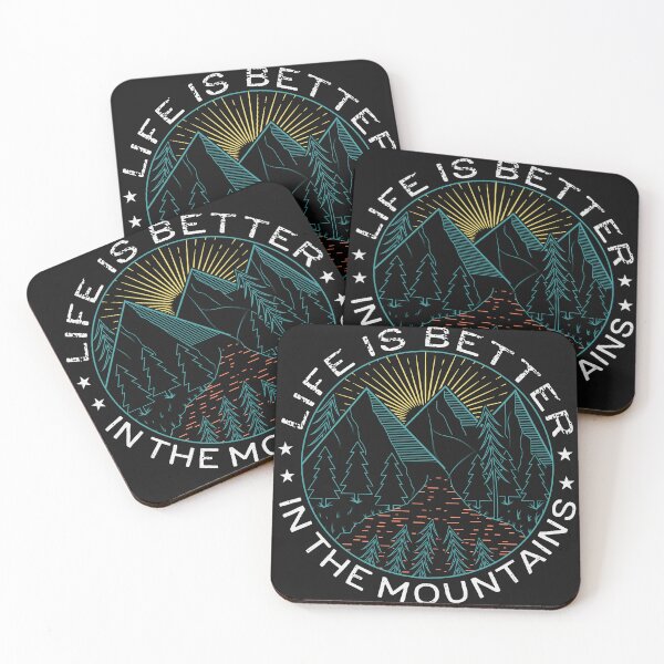 Item preview, Life Is Better In The Mountains designed and sold by RED FIR.