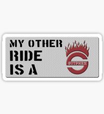 My other ride is a Sutphen Sticker