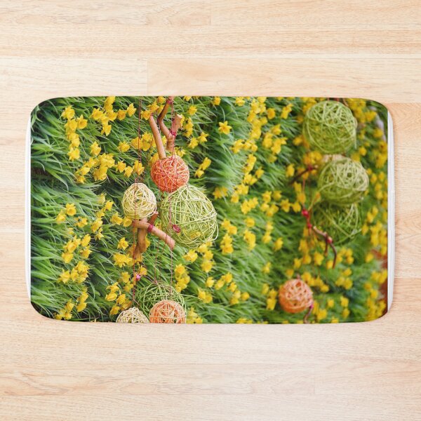 Item preview, Spring nature background with flowers and grass designed and sold by goceris.