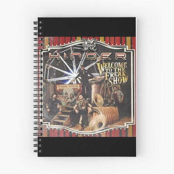 Item preview,  Hinder welcome to the freakshow designed and sold by Margaret195.