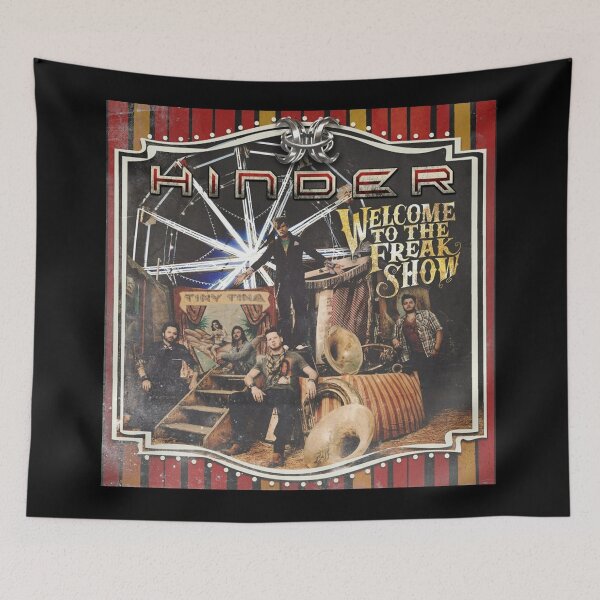Item preview,  Hinder welcome to the freakshow designed and sold by Margaret195.