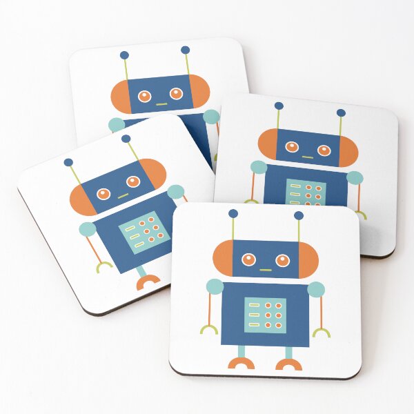 Item preview, Cute Blue Robot designed and sold by StudioShine.