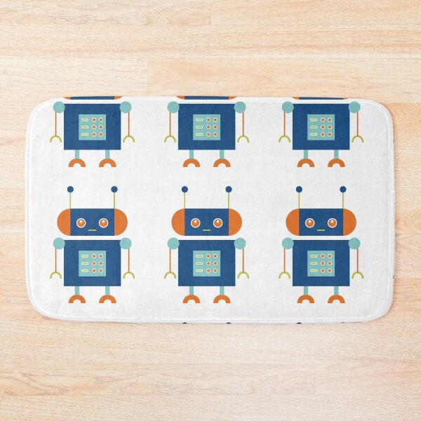 Item preview, Cute Blue Robot designed and sold by StudioShine.