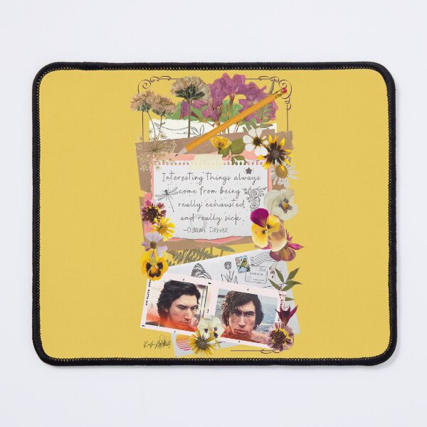 Item preview, Adam Driver Quote "Interesting Things" designed and sold by RubyOrchid14 Art & Logos.