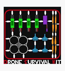 Drone survival kit Photographic Print