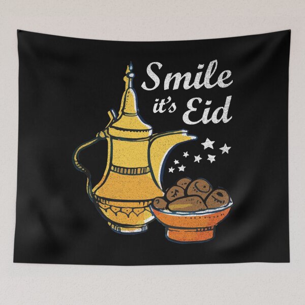 Aperçu de l'œuvre Souriez son Eid - Eid Mubarak créée et vendue par OskarKronberger.