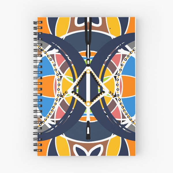 Item preview, African tribal abstract symmetrical pattern designed and sold by Algari.