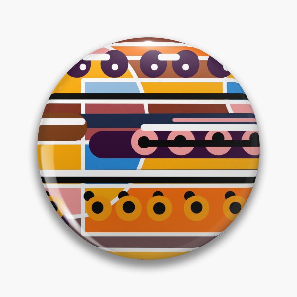 Item preview, African tribal abstract  pattern designed and sold by Algari.