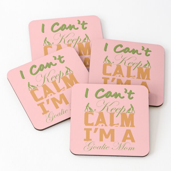 Item preview, I Can't Keep Calm I'm a Goalie Mom designed and sold by Froyd Wess.