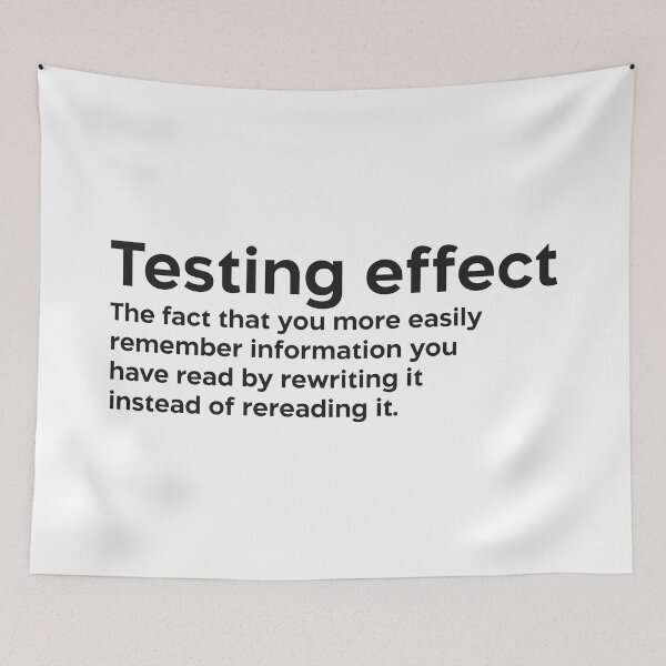 Item preview, Testing effect black designed and sold by EdimQuotes.