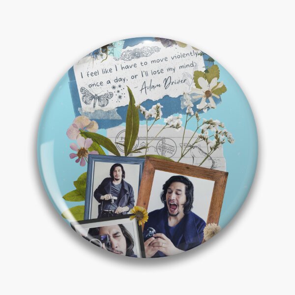 Item preview, Adam Driver Quote "Move Violently" designed and sold by RubyOrchid14 Art & Logos.