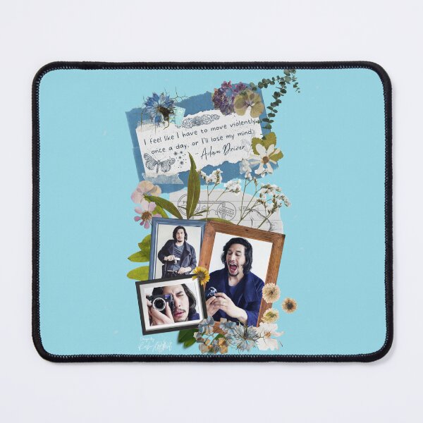 Item preview, Adam Driver Quote "Move Violently" designed and sold by RubyOrchid14 Art & Logos.