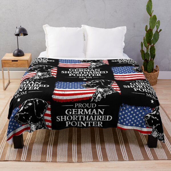 Item preview, German Shorthaired Pointer Mom American Flag Patriotic Dog designed and sold by dogarts.