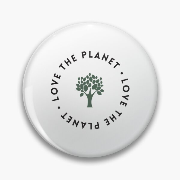 Item preview, Minimal Love the Planet Circle Text designed and sold by XuanAnhAS.
