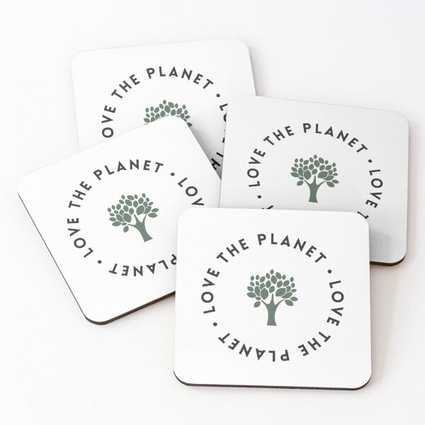 Item preview, Minimal Love the Planet Circle Text designed and sold by XuanAnhAS.