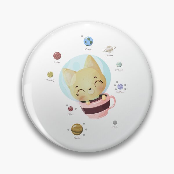 Item preview, Cute Catronaut and Planets designed and sold by chillaxcats.