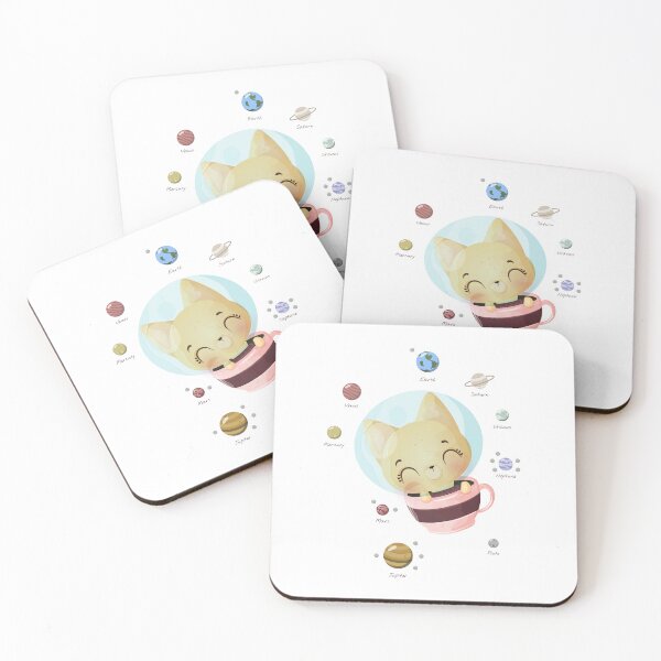 Item preview, Cute Catronaut and Planets designed and sold by chillaxcats.