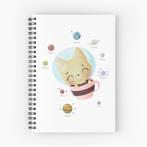 Item preview, Cute Catronaut and Planets designed and sold by chillaxcats.
