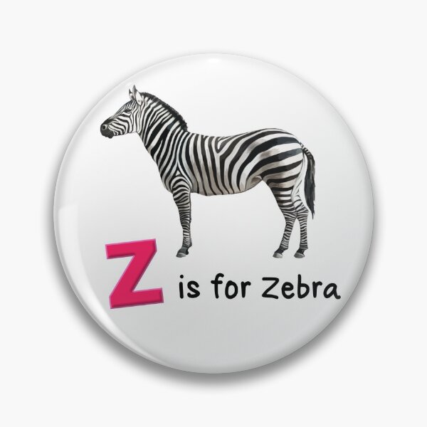 Artikelvorschau, Z steht für Zebra entworfen und verkauft von BeeCeeDeeTee.