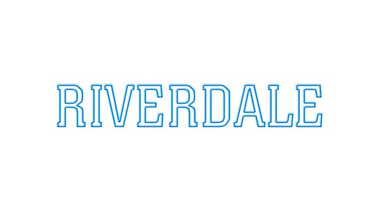 riverdale logo riverdale logo