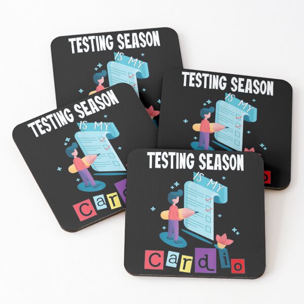 Item preview, Testing Season is my Cardio Test Teacher Testing Day designed and sold by OskarKronberger.