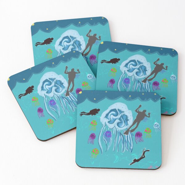 Item preview, Jellyfish Swim designed and sold by Tigreszia.