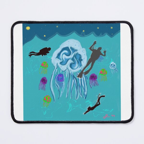Item preview, Jellyfish Swim designed and sold by Tigreszia.