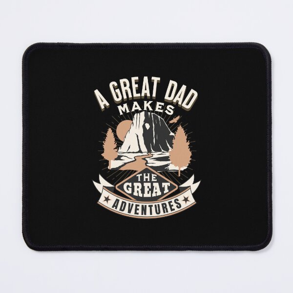 Item preview, A Great Dad Make The Great Adventures Father Quotes Fathers Day designed and sold by JooArtPrints ★★★★★.