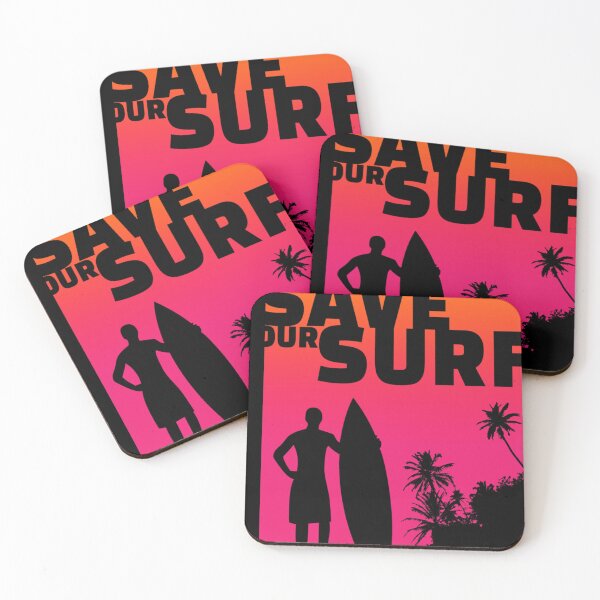 Item preview, Save Our Surf Ecology Environmental Protection Surfing Quote Classic . designed and sold by zamzamqgdeba.