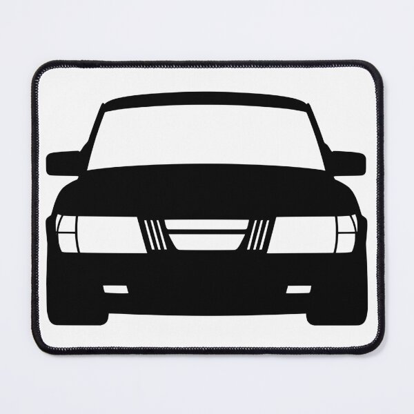 Item preview, Saab 900 1979-1983 black silhouette designed and sold by EdimDesign.
