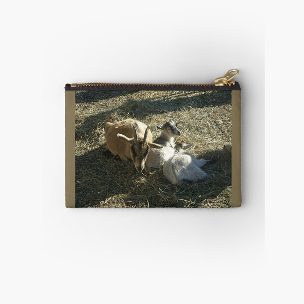 Item preview, Mother Goat and Her Two Kids at Secor Farms, Mahwah NJ designed and sold by Jane Neill-Hancock.