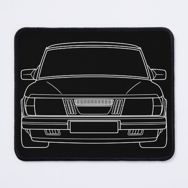 Item preview, Saab 900 1979-1983 white lines designed and sold by EdimDesign.