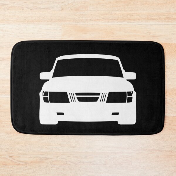 Item preview, Saab 900 1979-1983 white silhouette designed and sold by EdimDesign.