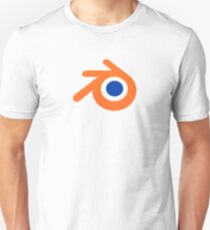 blender logo 3d design Unisex T-Shirt