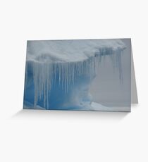 Frozen Drips Greeting Card