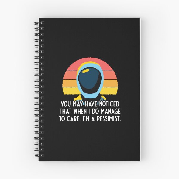 Item preview, Murderbot Diaries SecUnit Is A Pessimist designed and sold by jutulen.
