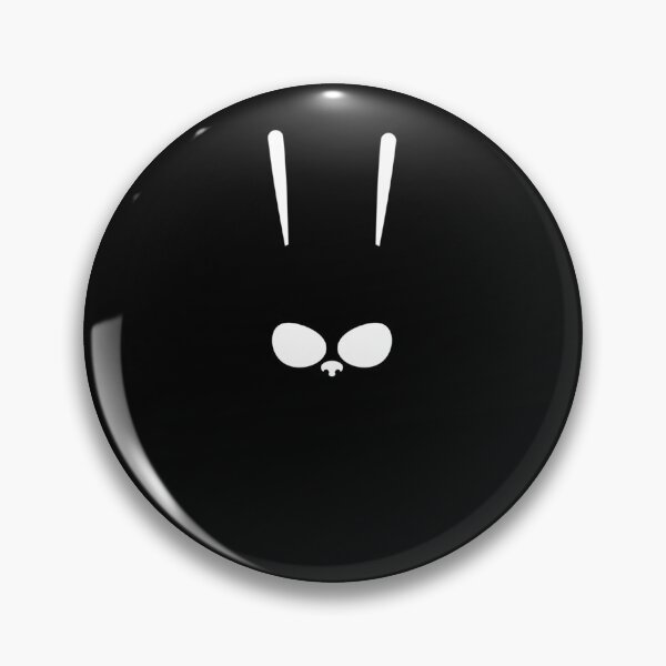 Artikelvorschau, Scary Bad Rabbit Totenkopf mit gekreuzten Knochen Black Shadow Horror Bunny Classic. entworfen und verkauft von zamzamqgdeba.