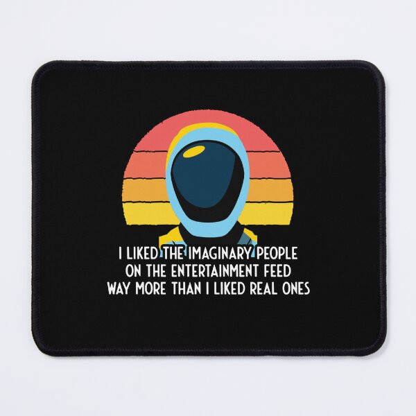 Item preview, Murderbot Diaries SecUnit Likes Imaginary People More than Real Ones designed and sold by jutulen.